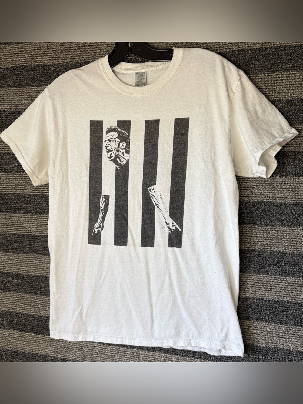Alessandro Del Piero Juventus Soccer Football White T-Shirt Men’s Medium EUC